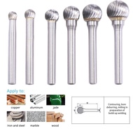 [STAS] Ball Head Die Grinder Bit Milling Carving Tool  Rotary File Carbide Burr