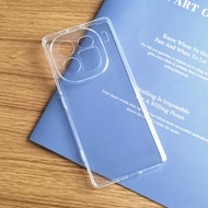 For vivo iQOO12 iQOO 12 Pro 12Pro iQOO12Pro 5G Slim Crystal Clear Transparent Soft TPU Back Case Pro