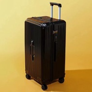 全城熱賣 - 【特價品】大容量-26吋-行李箱結實耐用旅行箱密碼箱(黑色)【普通款-無杯架拉鍊款】62x33x37cm (H)#H110