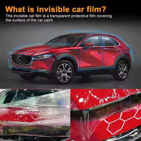 8.5Mil TPU Paint Protection Film For Mazda CX30 CX-30 2020-2025 Pre-cut PPF Kit Clear Bra Car Body A