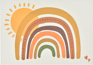 Nordic Style Canvas Wall Hanging Childrens Room Decor World Map Childrens Photography Props Rectangl