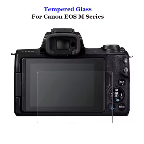 For Canon EOS M6 M2 M50 Mark II M3 M5 M10 M6 M100 M200 Camera Tempered Glass 9H LCD Screen Protector