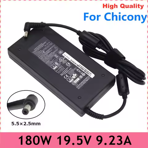 Genuine A15-180P1A 180W Charger 19.5V 9.23A AC Adapter Power Supply for CLEVO P950HR N850HP6 for MSI