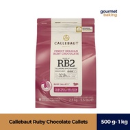 Callebaut Ruby Chocolate Callets (250 g, 500 g, 1 kg) Callebaut Chocolate