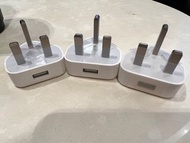 全新 原裝 Apple iPhone 充電器 4 個
