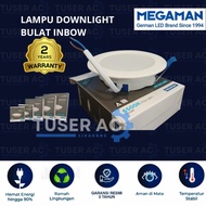 Megaman Round Inbow LED Downlight 7watt 9watt/ 12watt/ 15 watt/ 18watt/ 24 watt/