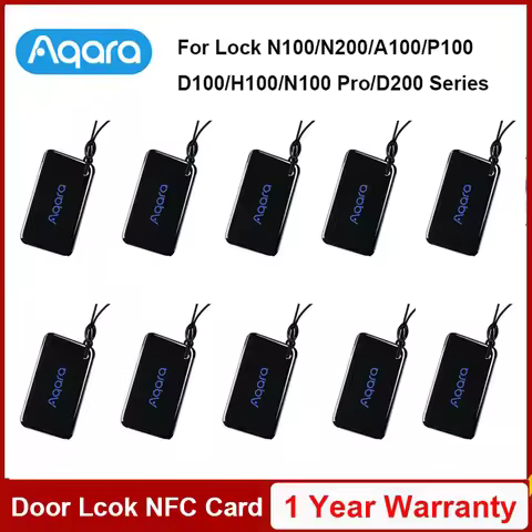 Original Aqara Smart Door Lock NFC Card for Aqara Smart Door Lock N100 N200 P100 D200 Series EAL5+ L