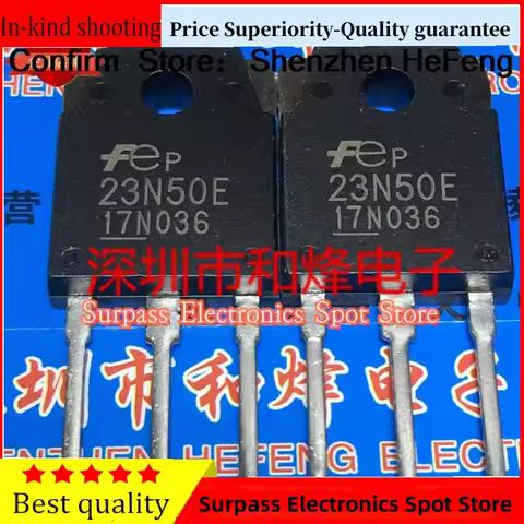 5PCS-10PCS 23N50E FMH23N50ES TO-3P 500V 23A Best Quality L Quick Delivery Fast Shipping