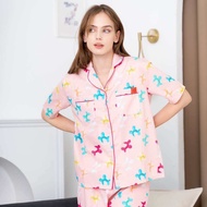 Balloon dog autumn set แขนสั้น ขายาว ชุดนอนโนบรา Call it a day