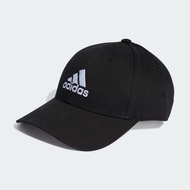 Adidas หมวกแก๊ป Cotton Twill Baseball Cap | Black/White ( II3513 )