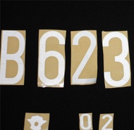 stiker angka plat nomor mobil, motor plat nomor sticker plat
