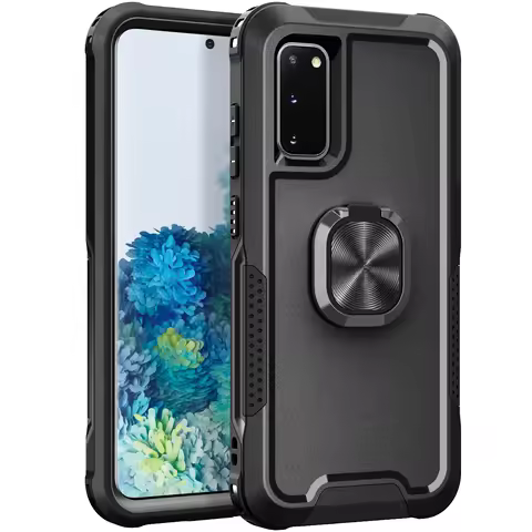 Galaxy S20 Heavy Duty Drop Protection Anti-skid Rugged Shockproof/Dust Proof 3-Layer Case For Samsun