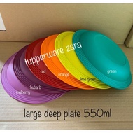 TUPPERWARE Large Deep Plate 550ml (1)