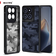 IBMRS Real Tree Camo Phone Case for Motorola MOTO G86/G86 Power 5G, Soft Silicone Outdoor Cover