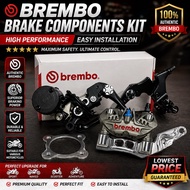 RXZ LC V8 Brembo GP4 mini Caliper Set Combo Siap Master Pump KTM Ori Brembo RXZ LC135 V8 Front Set R