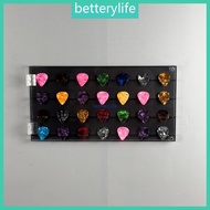 BTF Guitar Pick Display Case Acrylic Guitar Pick Holder Guitar Pick Storage Holder