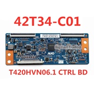 42T34-C01 1pc TCON Board T420HVN06.1 CTRL BD 42T34-C01 TV T-CON Logic Board,guaranteed quality 42T34