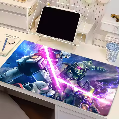 Mouse Pad Mechanical Warrior G-gundam Z-zaku II Anime rubber table Game Desk mat Computer Keyboard P