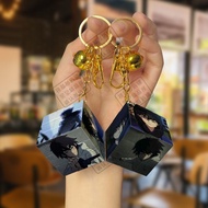 Assassin Wu Six Seven High-value Student Creative Schoolbag Pendant Third-Order Mini Rubik's Cube Ke