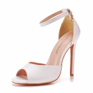 Queen · 11cm Fish Mouth High Heels
