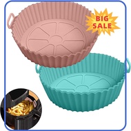 ⭐ [100% ORIGINAL] ⭐ Air Fryer Oven Silicone Basket Pot FDA Approved Food Safe Air Fryer Accessories Air Fryer Basket Replacement