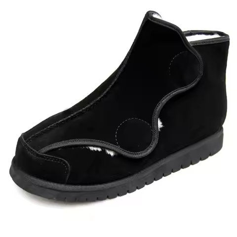 Bigfoot Bone Shoes For The Elderly Oedema Shoes Widen Foot Add Fat Instep High Men And Women Bunions