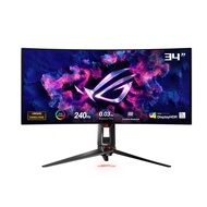 ROG Swift 34” OLED Ultrawide 800R Curved Gaming Monitor (PG34WCDM) – 21:9 (3440 x 1440), 240Hz, 0.03