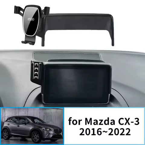 for Mazda CX-3 CX3 Sport DK 2016~2022 GPS Bracket Navigation Stand Auto Accessories