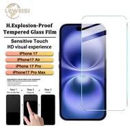 IMAK iPhone 17 17 Air 17 Pro 17 Pro Max H-Explosion-Proof Tempered Glass Film 9H HD Anti Explosion S