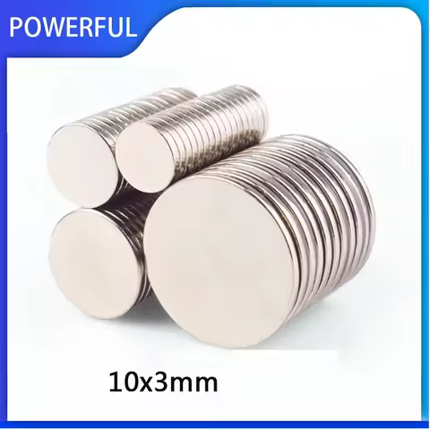 10x1 10x1.5 10x2 10x3mm Small Circular Magnets10x1 10x1.5 10x2 10x3mm For Home Refrigerators, Office