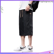3 color high quality ice silk 7 point pants men comfortable breathable casual pants men seluar 3 suk