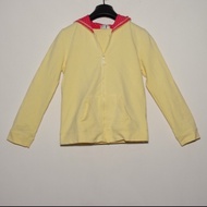 Jkids Girls' hooded jacket (yellow colour)