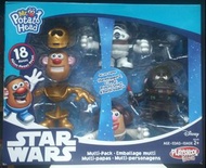 全新 孩之寶 HASBRO STAR WARS 星球大戰  Mr.Potato Head 薯蛋頭 薯旦頭 白兵 Spudtrooper  Darth Vader 黑武士 C-3PO  Princess