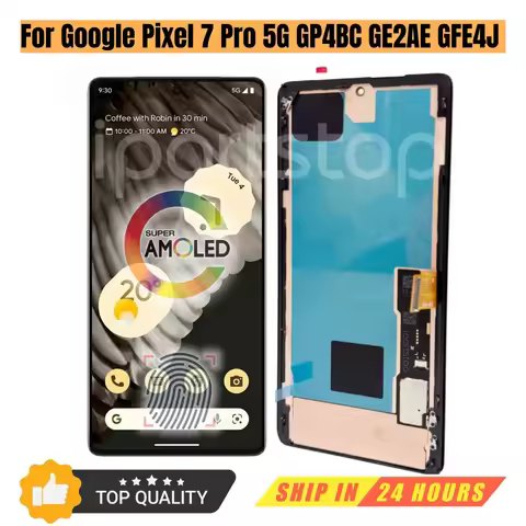iParts Replacement New Display for Google Pixel 7 Pro 5G GP4BC GE2AE GFE4J AMOLED Touch Screen With 