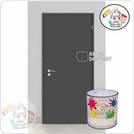 KK539 DARK GREY  ( GLOSS FINISH ) 1L Paint FINISH Wood Paint & Metal Paint For Wood & Metal Cat Miny