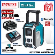 MAKITA DMR114 / DMR114Z 18V/ 12Vmax Cordless Bluetooth Job Site Radio