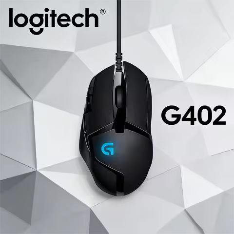 Logitech G402 Hyperion Fury | Ergonomic Grip, Marathon Gaming Without Fatigue