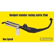 Satria 2-stroke Exhaust Standard racing neo speed Shield model AHM
