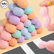 HL 10 Pcs Pencil Correction Painting Graffiti Eraser Stationery - Simulated Peanut Color Random Rubb