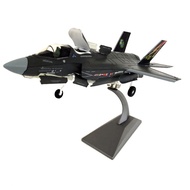 Military US F-35 Lighing II Fighter 1/72 Scale Model with Stand Diecast Airplane Army Collection