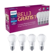 PUTIH Philips MyCare LED Light Package 10W White Bulb (4Pcs Contents Warranty