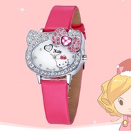 3D Hello Kitty Watch Kids Watch Girls Crystal Watch Hello Kitty Jam Tangan Budak