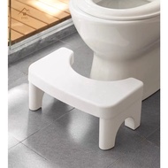DXL Bathroom Toilet Stool Non-Slip Bathroom Toilet Footstool Foot Stool Thick Plastic Toilet Chair