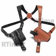 RTime T/Actical Strap ขยายกระเป๋าสะพายไหล่1911อุปกรณ์เสริมหนังกลางแจ้ง
