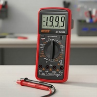 ANENG DT9205A digital multimeter with AC/DC transistor test, auto-ranging, and non-contact voltage d