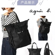 Japanese agnes.b Large-Capacity Backpack Portable One-Shoulder Double-Shoulder Multifunctional Three