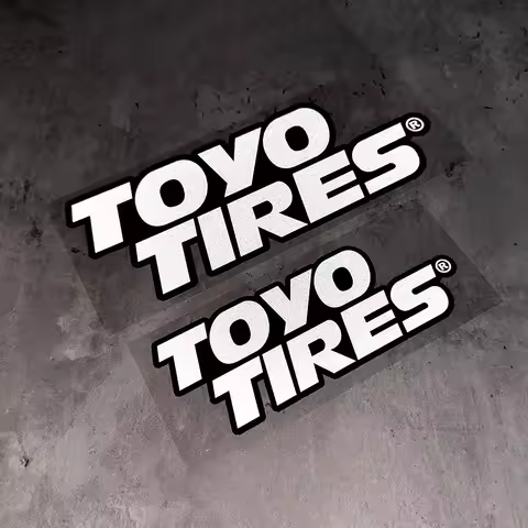 Car Styling and Decals Automobile Exterior Decorate Motocross Stickers Reflective for Toyo Tires