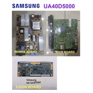 SAMSUNG LED TV UA40D5000 40D5000 Power Board PD46A0_BDY BN44-00422B Main Board BN41-01661B T-con Boa
