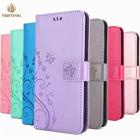 S8 S9 Plus S10 S20 FE S21 S22 S23 Ultra 5G Leather Wallet Cover For Samsung Galaxy A32 A52S A72 A12 