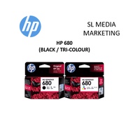 HP 680 (Black / Tri-Color) Original Ink Advantage Cartridge for 2135 3635 4535 3835 4675AIO Printer